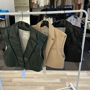Leather vests